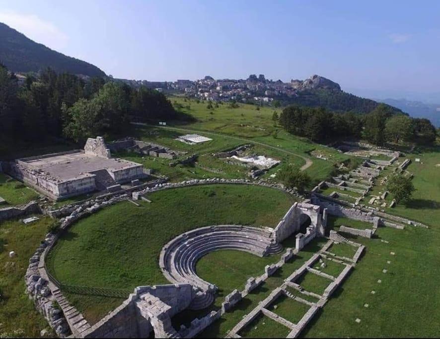 Casarosaria Italie Molise Pietrabbondante Villa Bagian luar foto