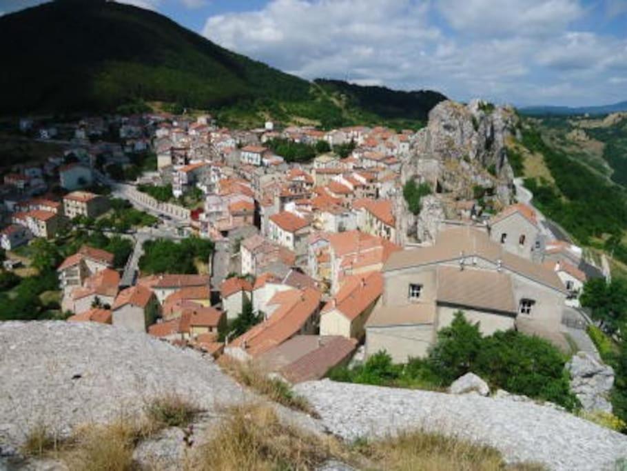 Casarosaria Italie Molise Pietrabbondante Villa Bagian luar foto