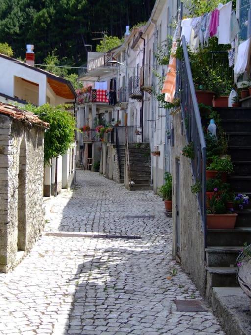 Casarosaria Italie Molise Pietrabbondante Villa Bagian luar foto